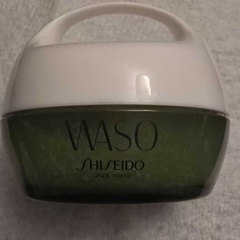 Shiseido WASO Green and White Beauty Jar